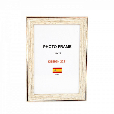 Рамка для фото 1 фото 10x15 см дерево светлое 