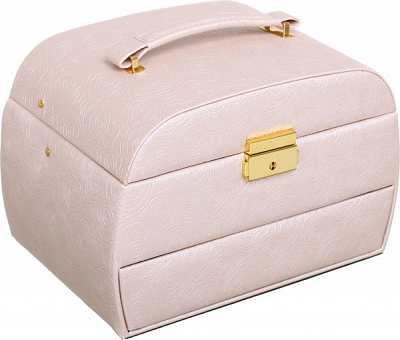 Сундучок для украшений Delux молочный