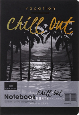 Блокнот Chill out 21х14,5 см Mikirei