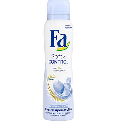 Спрей для тела Fa Soft&Control Лилия 150 мл