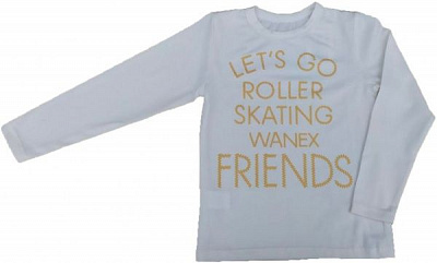 Реглан Маленькие люди д/д р.140 білий