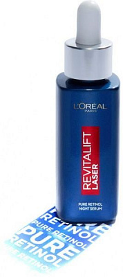 Сыворотка L'Oreal Paris Revitalift Laser ночная с ретинолом против глубоких морщин 30 мл 1 шт.