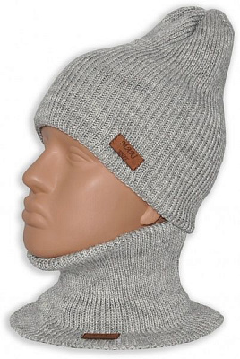 Баф дитячий р.28-32 сірий 825