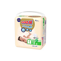 Підгузки Goon Premium Soft 4-8 кг 2(S) 18 шт.