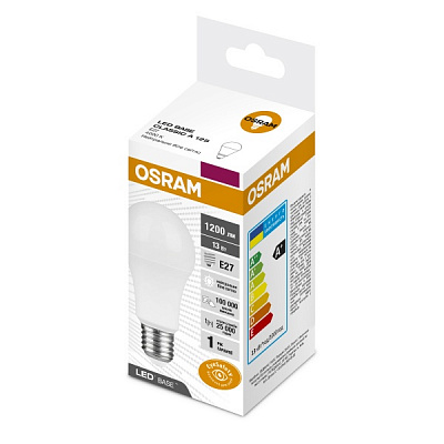 Лампа светодиодная Osram Classic 13 Вт A70 матовая E27 220 В 3000 К LBE CLA 13W 830 