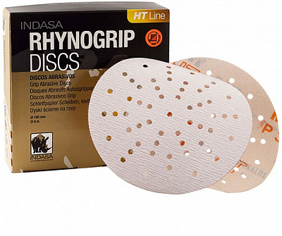 Круг шліфувальний INDASA самозачіпний на 57 отворів Line Ultravent 150 мм 56213