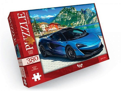 Пазл Danko Toys 380 эл. с.5-01 Синяя машинка C380-05-01