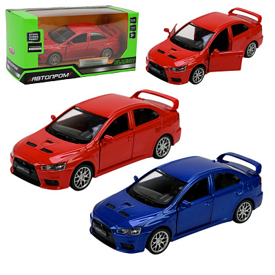 Автомодель Автопром 1:42 Mitsubishi-lancer-evolution 4335