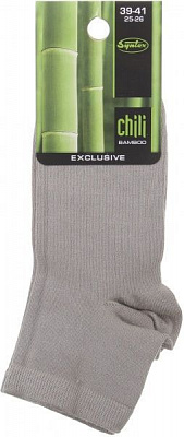 Носки мужские CHILI EXCLUSIVE 969 р. 25 серый 