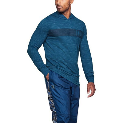 Джемпер Under Armour SPORTSTYLE CORE HOODIE 1306490-487 р. S синий