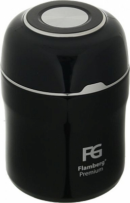 Термос для їжі Harmony Black 500 мл Flamberg Premium