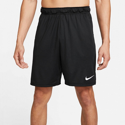 Шорти Nike M NK DF KNIT SHORT 6.0 DD1887-010 р. S чорний
