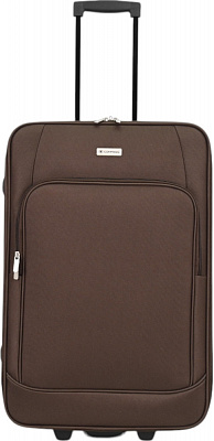 Чемодан Compass MS-2502 80 л коричневый 46x27x74 см L