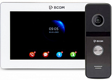 Комплект відеодомофона BCOM BD-770FHD White Kit 242051