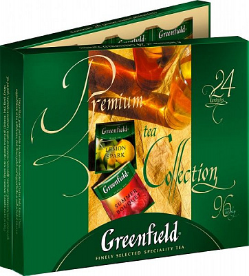Набор чая ассорти Greenfield Premium tea Collection 96 шт. (4820022867872) 