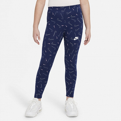 Лосини Nike G NSW FAVORITES AOP LEGGING DD7419-492 р.L темно-синій
