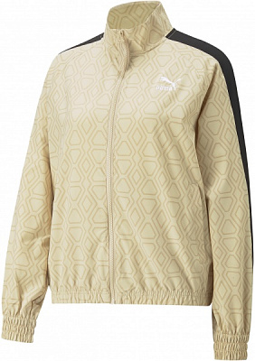 Джемпер Puma T7 TREND 7ETTER WOVEN AOP JACKET 53830321 р. XS чорний