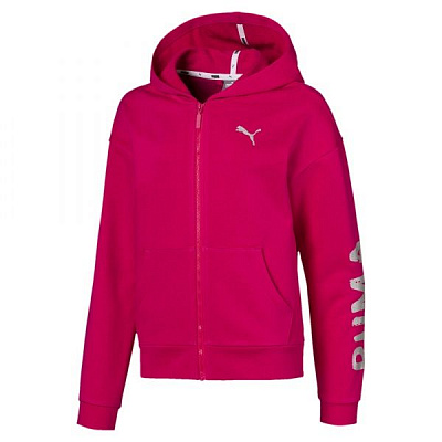 Джемпер Puma Alpha Sweat Jacket 58136615 р. 176 розовый