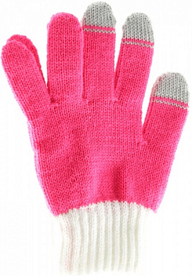 Варежки Margot Bis Pazur р.16 розовый 9033 