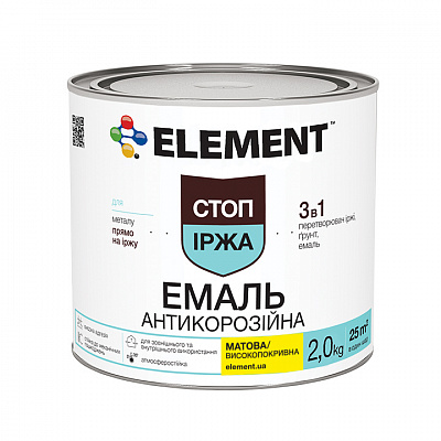 Емаль антикорозійна Vivacolor Стоп іржа 3 в 1 темно-зелений мат 2кг