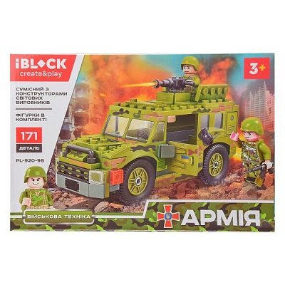 Конструктор Iblock Армія PL-920-98