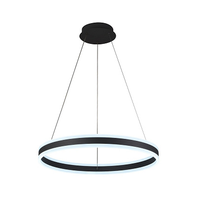 Люстра Miorro LED Montana пульт ДУ 2700-6000К 4200Лм 1000х600мм алюм/акрил 1x94 Вт LED-модуль чорний 51-313-021