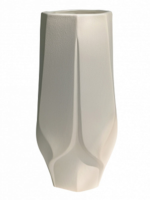 Ваза керамическая Eterna 6003-31 31 см белая матовая 6003-31 біла матова