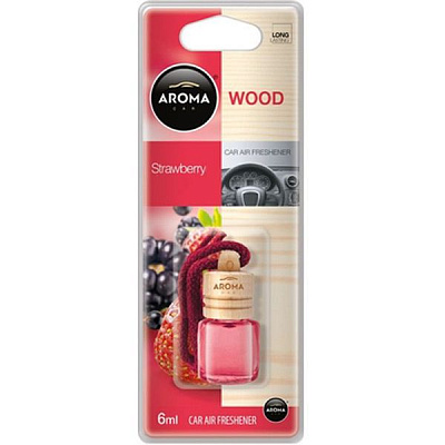 Ароматизатор AromaCar Wood Strawberry 6 мл