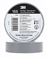 Ізострічка ЗМ Temflex ПВХ 155 (19 мм х 20 м) GY