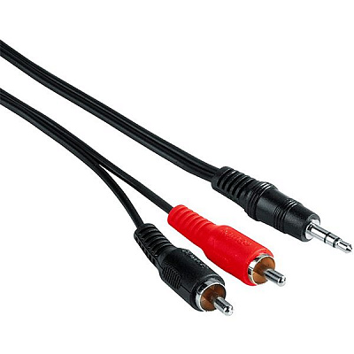 Кабель Hama 2RCA - 3.5 Stereo jack 5 м 43343