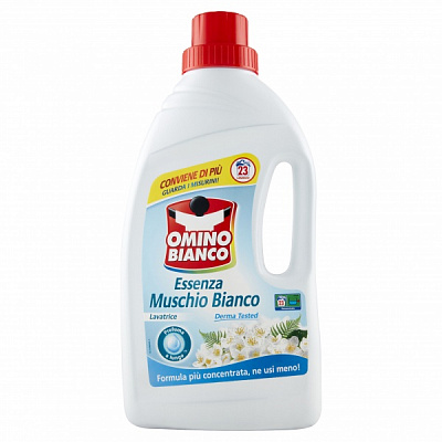 Гель для прання для машинного прання Omino Bianco Muschio 1,15 л