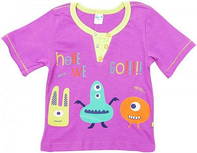 Футболка Minikin р.80 бузковий 172702