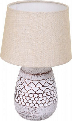 Настольная лампа Accento lighting 1x40 Вт E14 бежевый ALT-T-F4597G