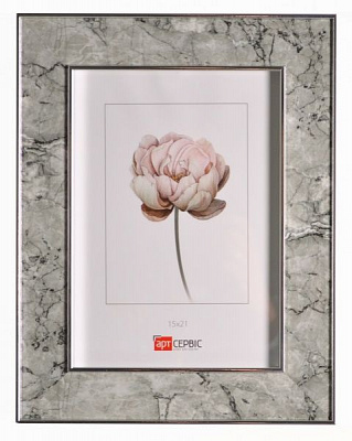 Рамка для фото Арт-Сервіс ЭА-01740 15x21 см сірий