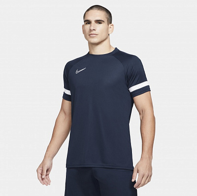Футболка Nike M NK DF ACD21 TOP SS CW6101-451 р.2XL темно-синий