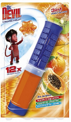Диски туалетные Dr.Devil Тропический фрукты 75 мл 