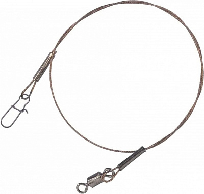 Поводок Balzer 9 кг 25 см 1 шт. 7х7 Niroflex Stainless Steel