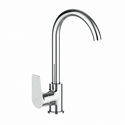 Змішувач для кухні RJ VERO, хром