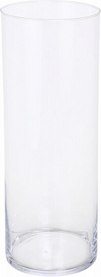 Ваза скляна Wrzesniak Glassworks Циліндр 40 см прозора 17-886J