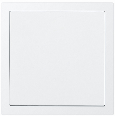 Механізм вимикача одноклавішний HausMark Juna без підсвітки білий матовий 7041-0988-100QC