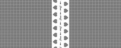 Скатертина ES0546-2 Серце 135x100 см сірий Даріана