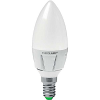 Лампа світлодіодна Eurolamp Candle 6 Вт C37 матова E14 220 В 4000 К LED-CL-06144(T)new 