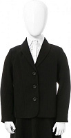 Пиджак школьный Веснушка р.134 черный 9002-1 