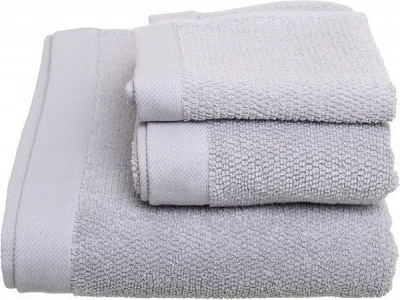 Рушник махровий Rice Silver 70x140 см сірий La Nuit