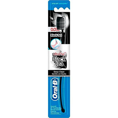 Зубна щітка Oral-B UltraThin Чорний чай м'яка 1 шт.