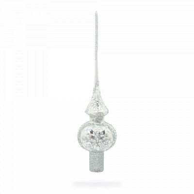 Верхівка скляна Вуаль B-397 матова срібло