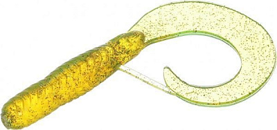 Приманки для ловлі риби Снейк Твіст 64 мм 8 шт. карамель