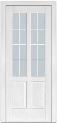 Дверне полотно Terminus №19 ПО 700 мм ясен білий