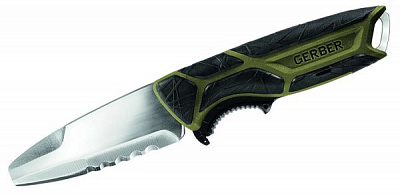 Нож Gerber Gear фиксированный CROSSRIVER Сombo с ножнами