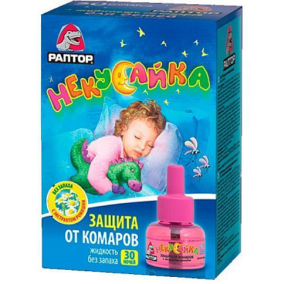 Жидкость РАПТОР Некусайка 30 ночей